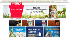 Desktop Screenshot of heinz.es
