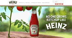 Desktop Screenshot of heinz.com